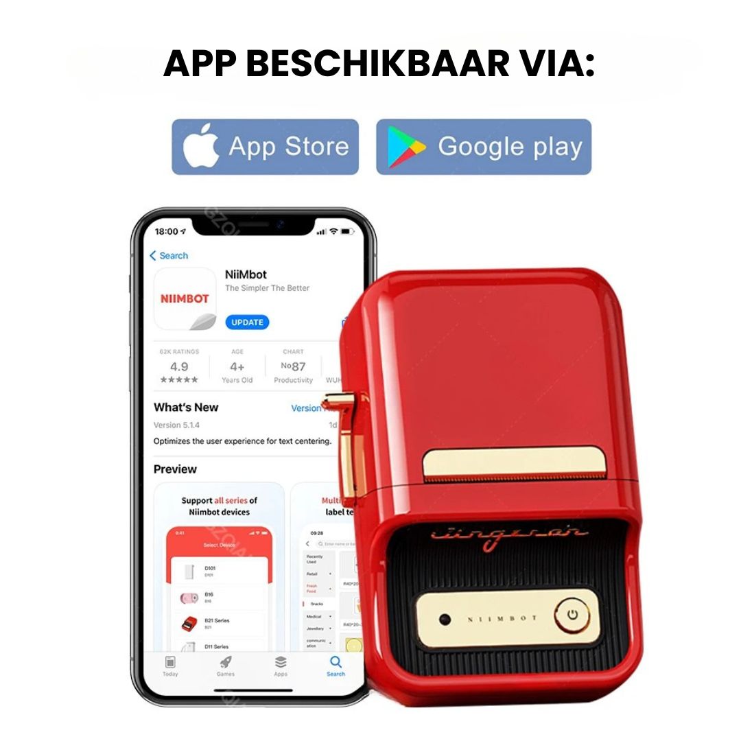 Niimbot B21 labelprinter