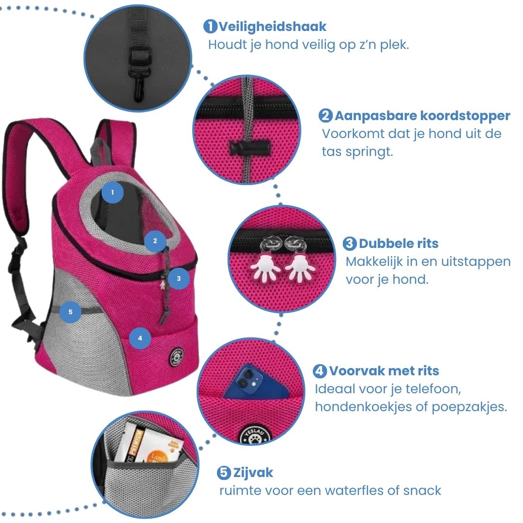 DogPack Hondendraagtas