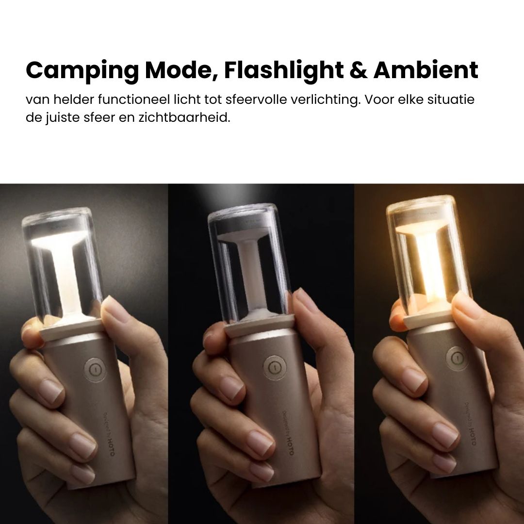 Hoto oplaadbare camping zaklamp