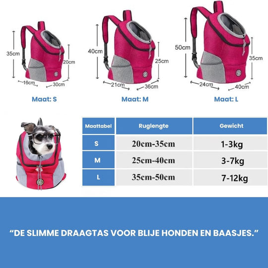 DogPack Hondendraagtas